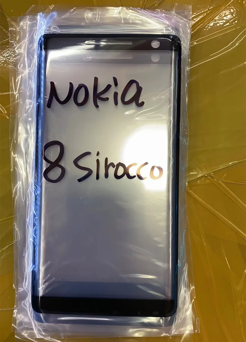

Outer Screen For Nokia 8 Sirocco 5.5" Front Touch Panel LCD Display Screen Out Glass Cover Lens Phone Repair Replace Parts
