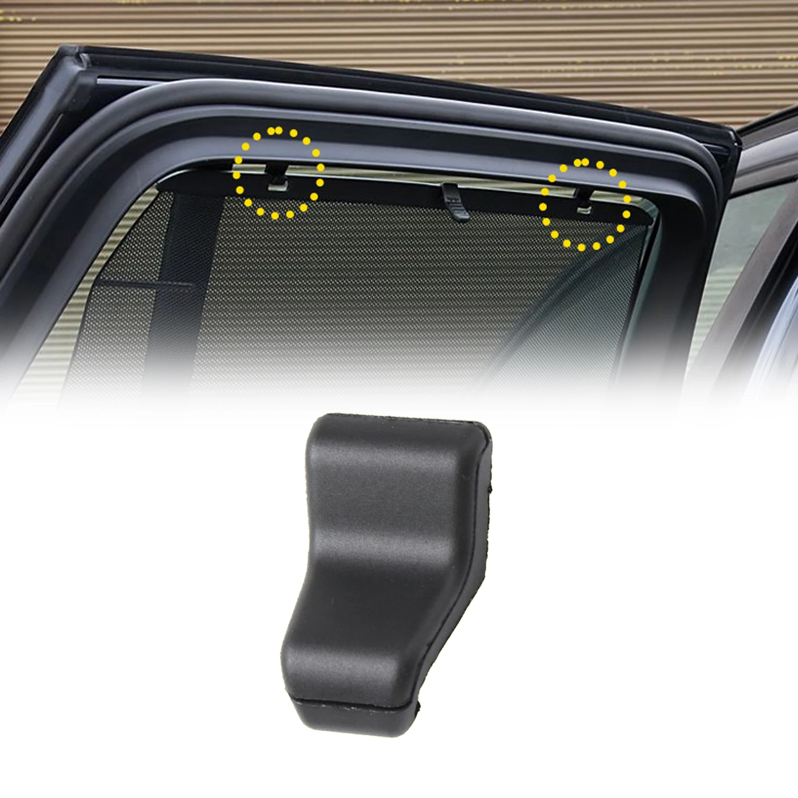 

Для BMW для X5 для G05 для G06 дверной оконный козырек, крючок для штор, монтажная пряжка для рулонных штор, фиксатор солнцезащитного козырька, зажим 51357479511