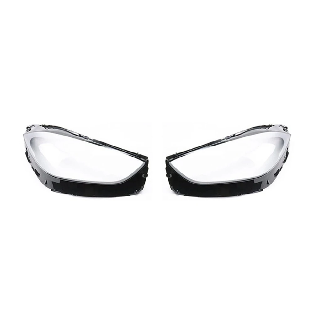 

1 Pair Car Front Headlight Cover Lampshade Glass Lens Shell for Mercedes-Benz C-Class W206 2021 2022 L+R