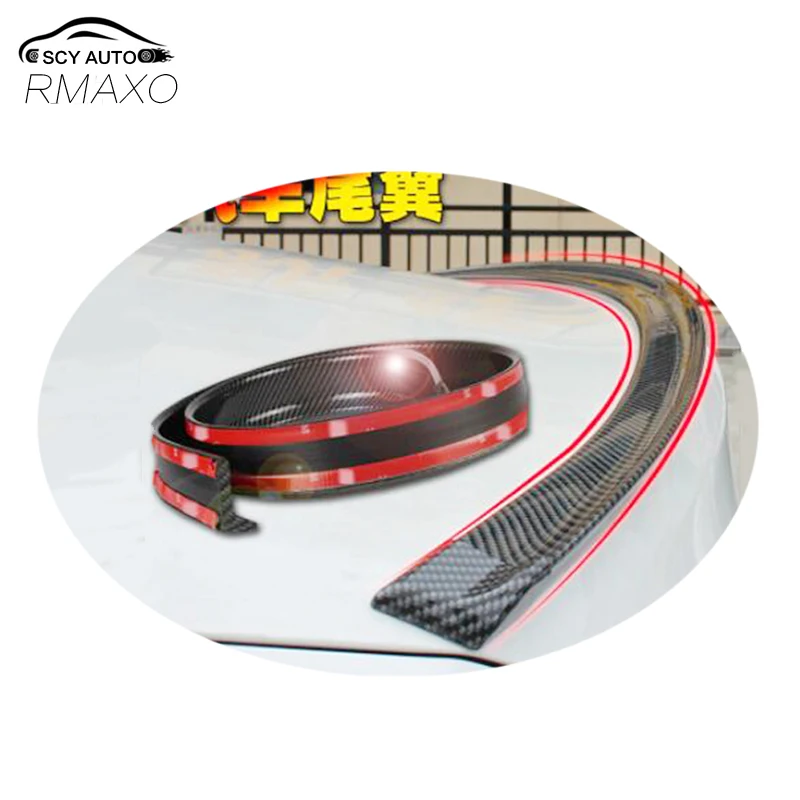 

Универсальный Спойлер на крышу 1,35 м, автомобильный Стайлинг, спойлер из углеродного каучука 5D, задний спойлер из полиуретана, пайка, сделай сам, спойлер для заправки, подходит для всех типов автомобилей