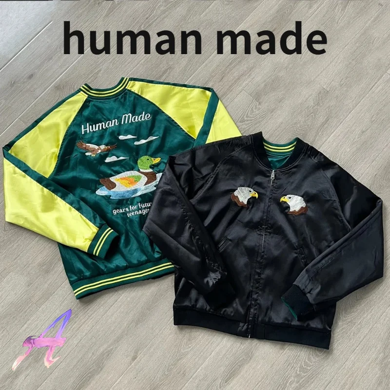 

Куртка Мужская/Женская двусторонняя с вышивкой, на осень