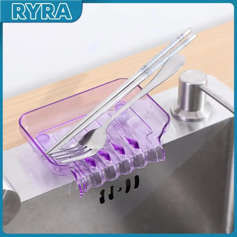 

Waterfall Soap Dish Non Slip Toilet Shower Tray Draining Rack Drain Soap Box Concise Colorful Shower Sponge Soap Holder Antiskid