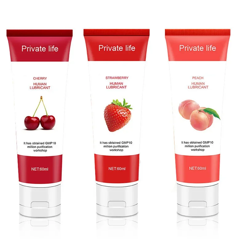 Смазка для интима персиковая/клубника/банан/виноград 30/60 мл