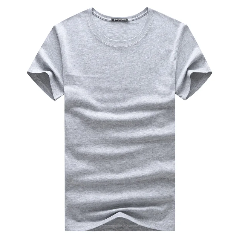 

SS5148- simple solid color street style T-shirt short-sleeved
