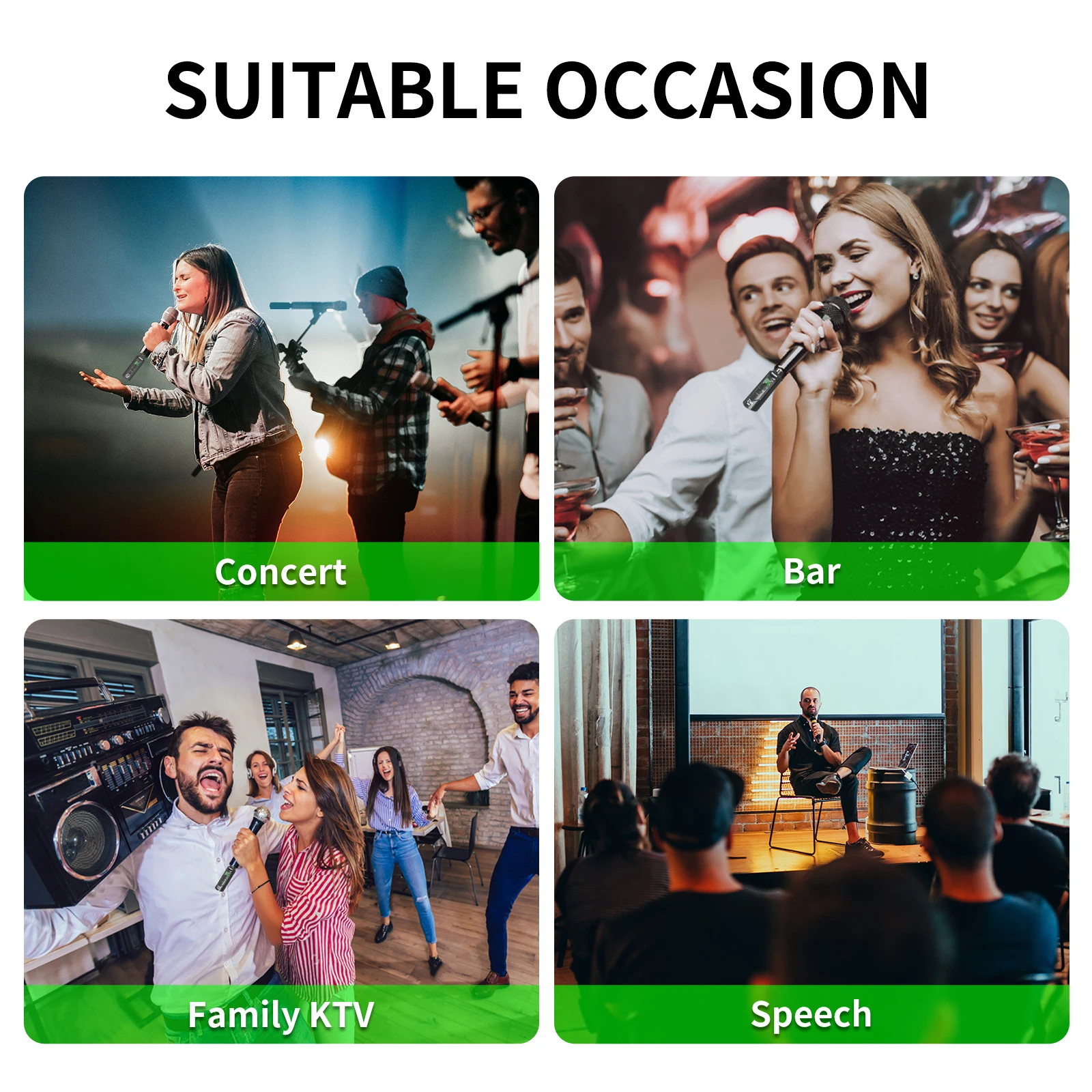 Беспроводной микрофон XLR/передача для гитары