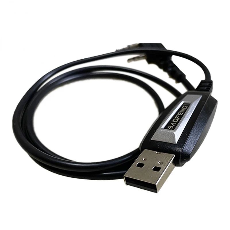 Baofeng K-head Frequency Writing Line Original Data Line Can Be Plugged Into Computer Interphone Frequency Writing Line