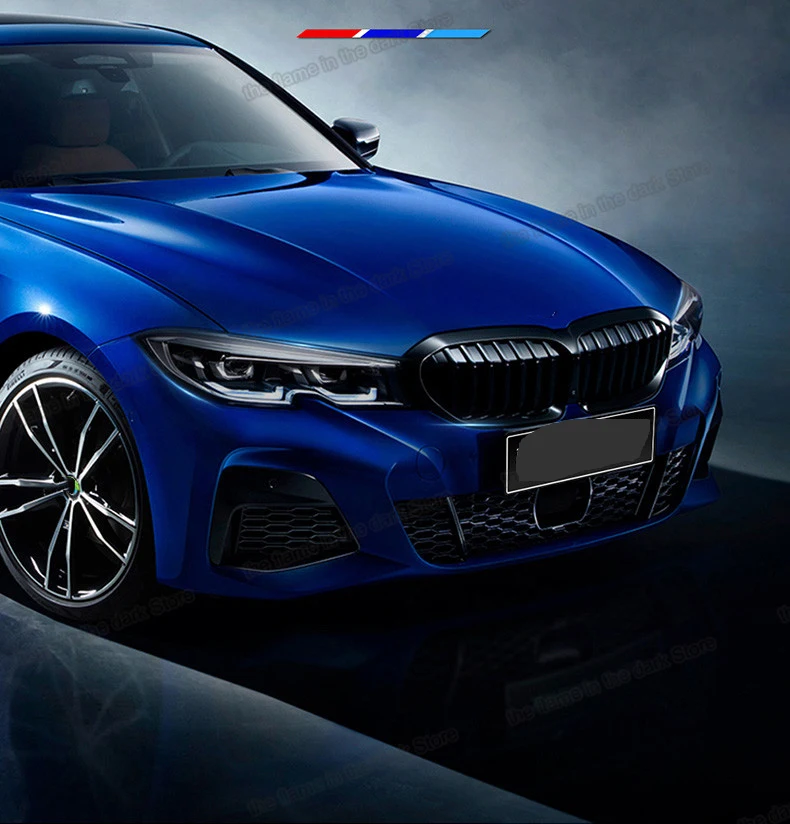 Прозрачная Черная защитная пленка Lsrtw2017 для автомобильных фар из ТПУ Bmw 3 серии G20