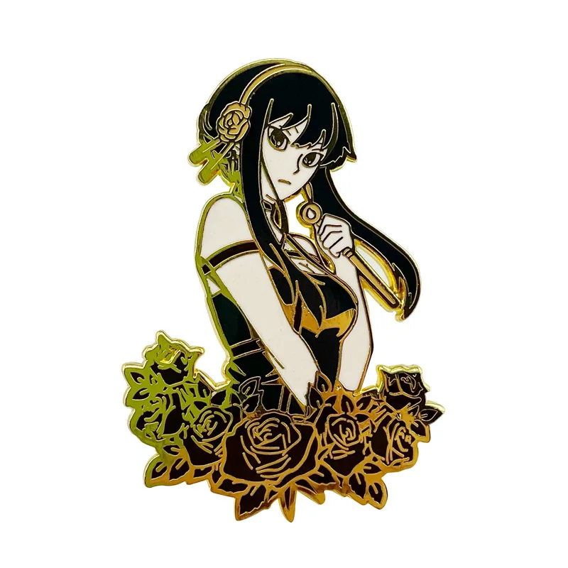 

B0310 SPY×FAMILY Anime Enamel Pin Women's Brooches Lapel Pins for Backpacks Decorative Briefcase Badges Jewelry Accessories