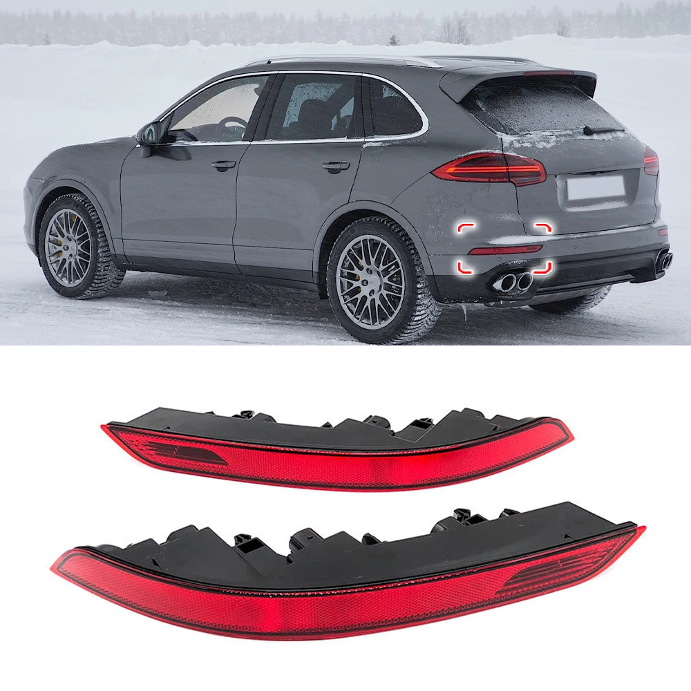 

Стоп светильник отражатель заднего бампера для Porsche Cayenne 2015-2017 95863110510 95863110610