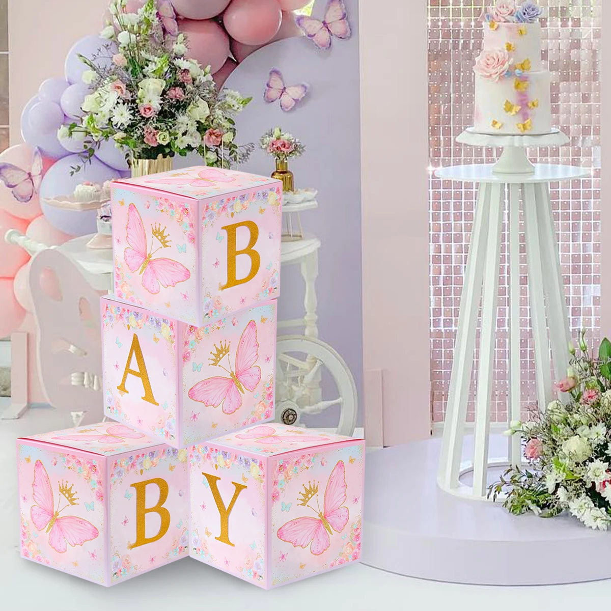 4 шт. Детские фотобоксы с рисунком