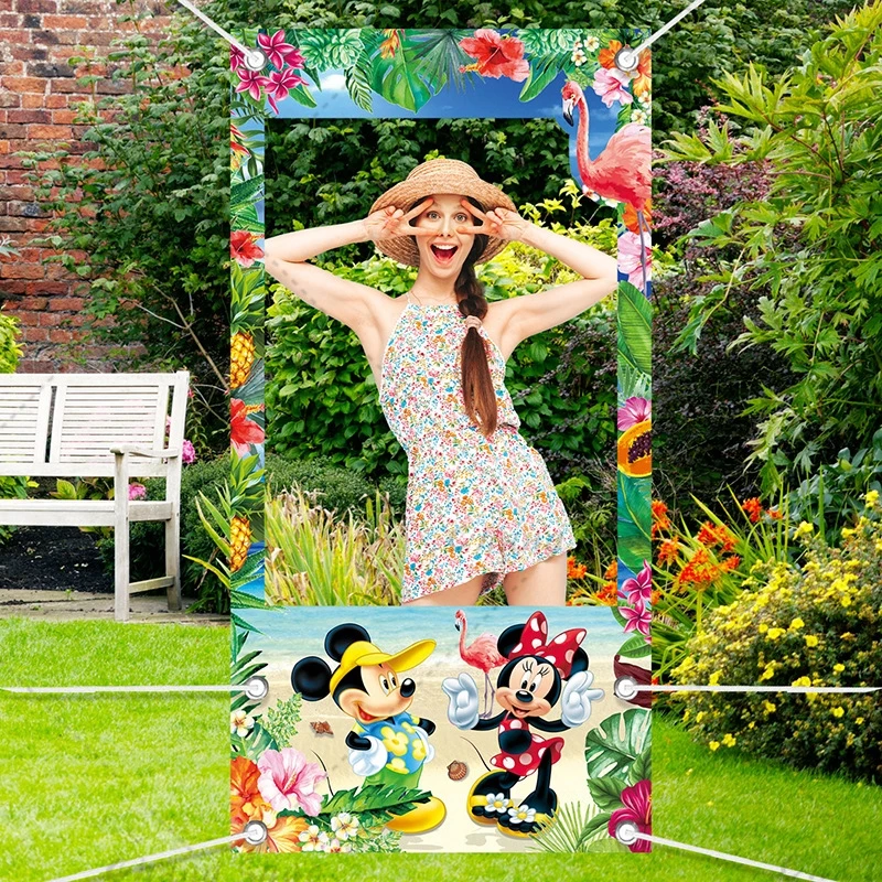 Студийная фоторамка Disney с Микки Маусом реквизит Гавайский Фламинго для