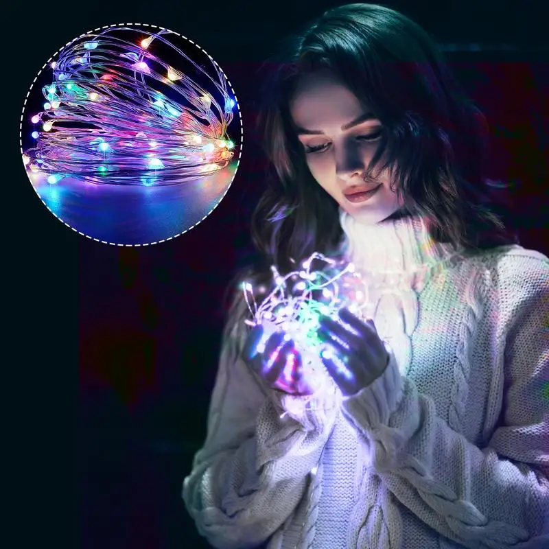 Светодиодные гирлянды Рождественская елка Звездный свет Гирлянда Легко изгиба и