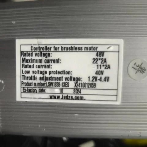 Контроллер LSW1838-13ES 48В 22А для электровелосипедов