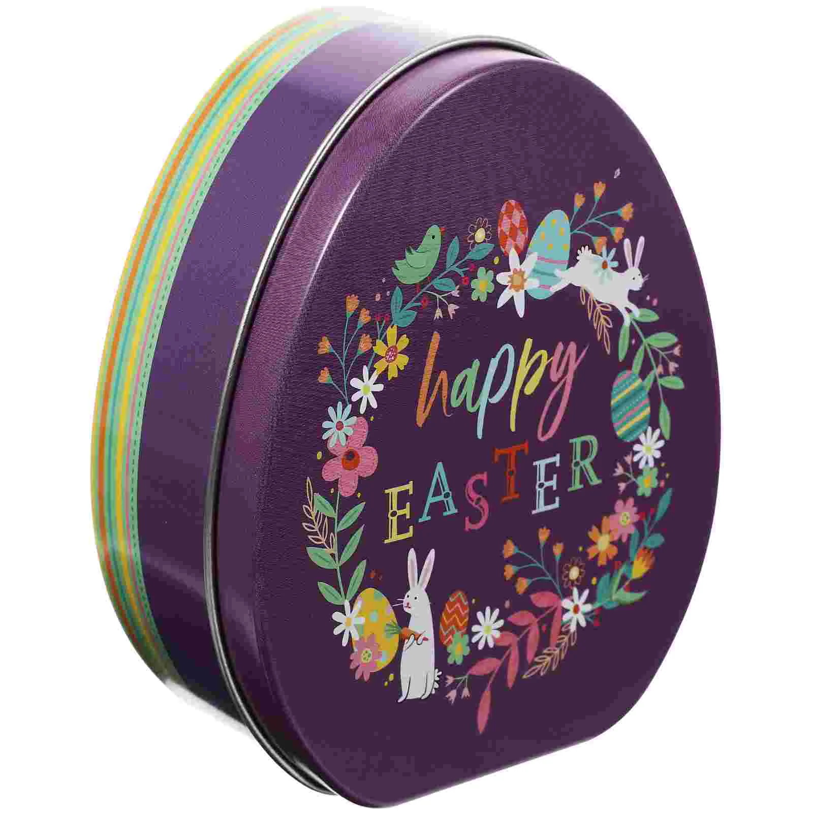 

Kids Toy Storage Organizer Easter Party Favor Box Surprise Eggs Cookie Gift Tins Large Packing Candy