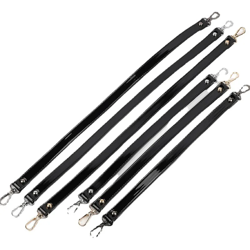 43CM 60CM Short Strap Bag Accessories Broadband Handbag with Women's Bag Wide Shoulder PU Leather Strap Bag Belt Wholesale