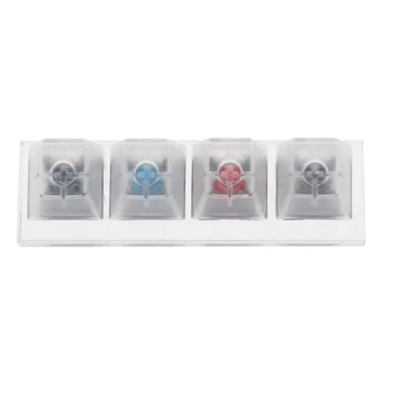 

Gateron MX Switches Mechanical Keyboard Switch Tester Acrylic Transparent Keycap