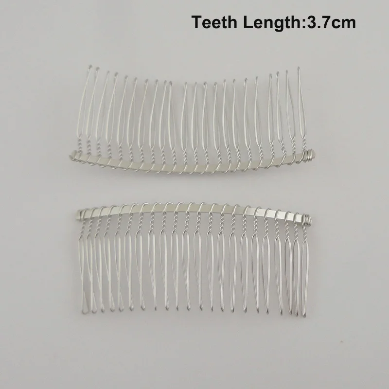 10 шт. металлические зажимы для волос 8 5 см 22 зубца