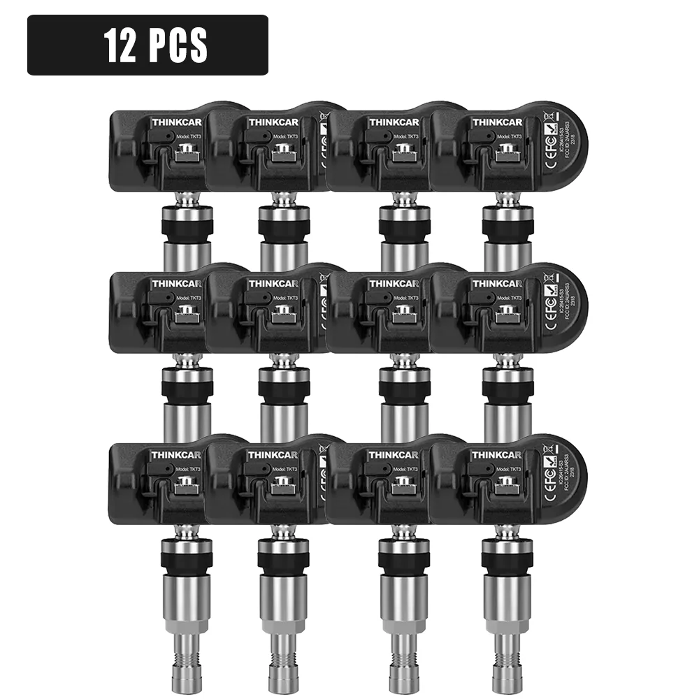 

THINKTPMS S3 Универсальный датчик TPMS 4-6 лет Срок службы батареи IP67 Водонепроницаемый ID Клон Датчик давления в шинах для авторемонта