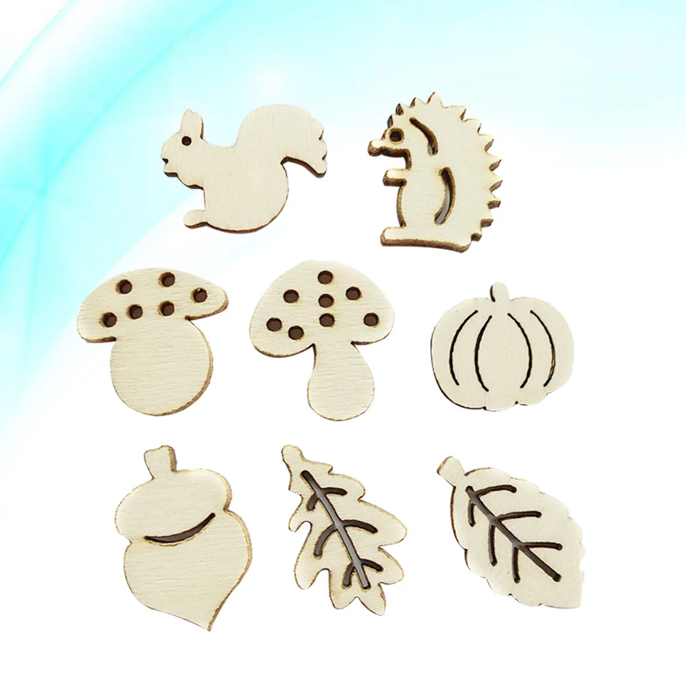 

100pcs Cutouts to Cutout Shapes Christmas Ornaments Craft Pieces Shapes to