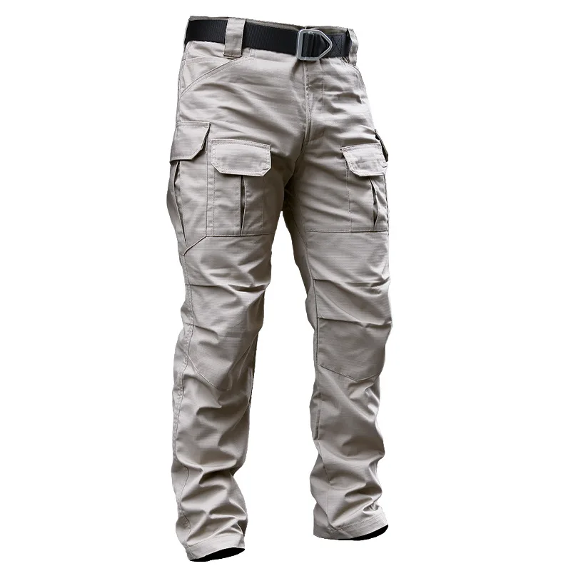 

Waterproof Wear-resistant Tactical Pants Men Outdoor Training Hiking Trousers Male Streetwear Casual Many Pockets Cargo Pants