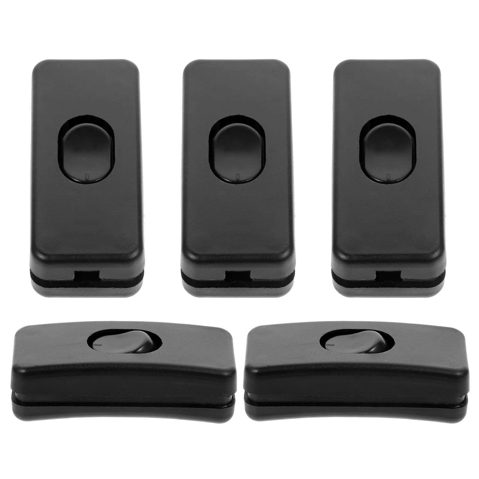 

5 Pcs Dimmer Switch Inline Cord Switch Knob Electrical Switch Rocker Switch Abs Lamp Repair Kit Electrical Light Switches