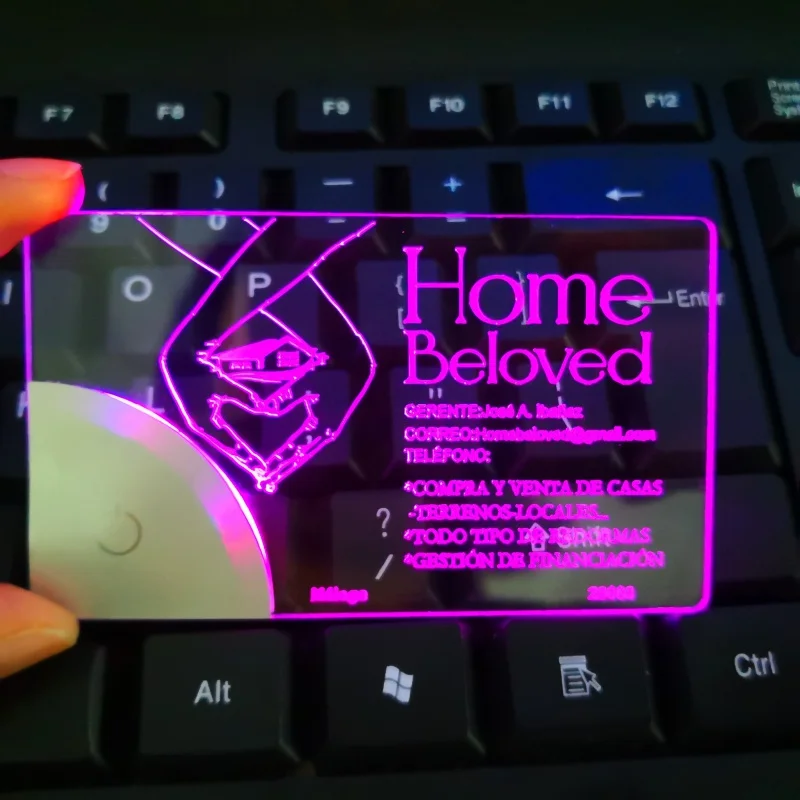 

Пользовательский дизайн, LINLI, пользовательские сообщения, выгравированные акриловые визитные карточки, Мерцающая визитная карточка, табличка с именем