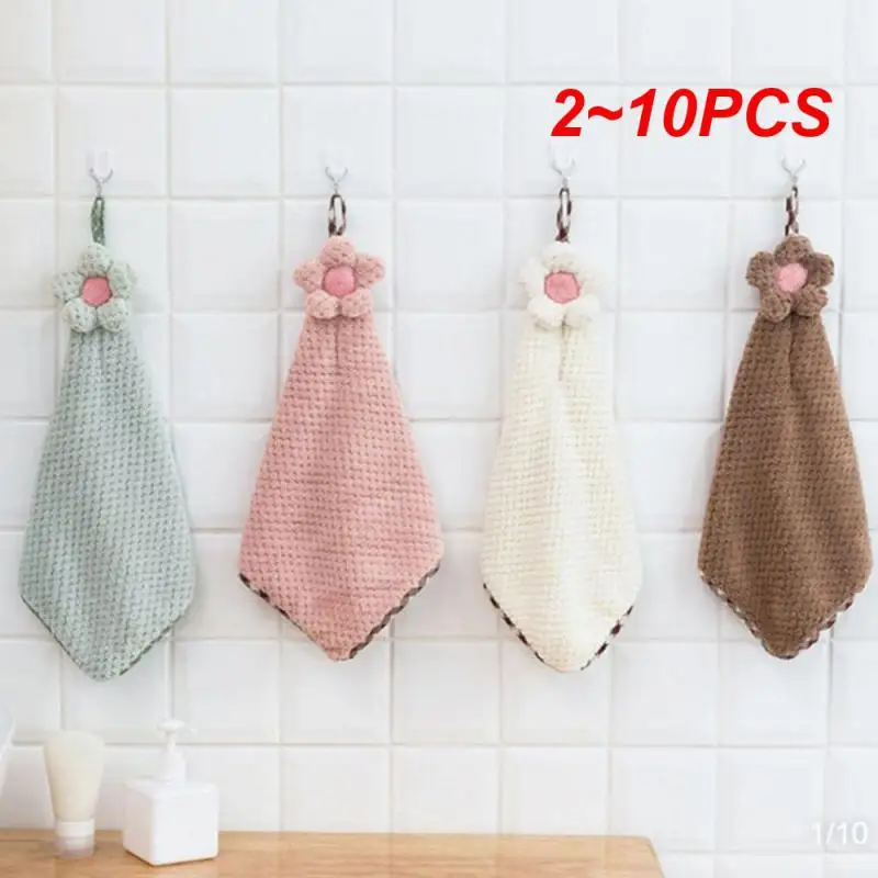 

2-10 шт., утолщенное полотенце из кораллового флиса