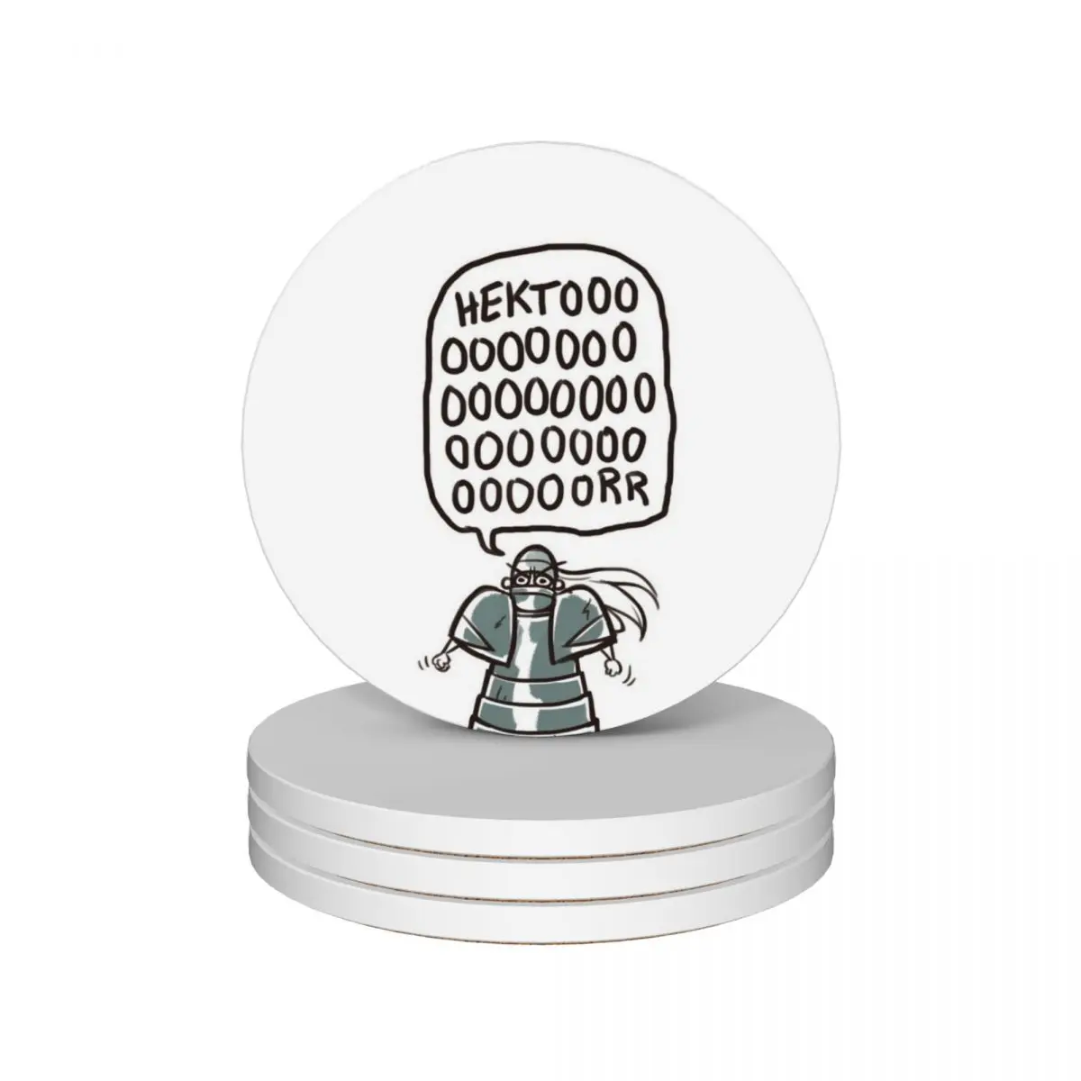 Керамические подставки для столовых подставок набор из 4 предметов