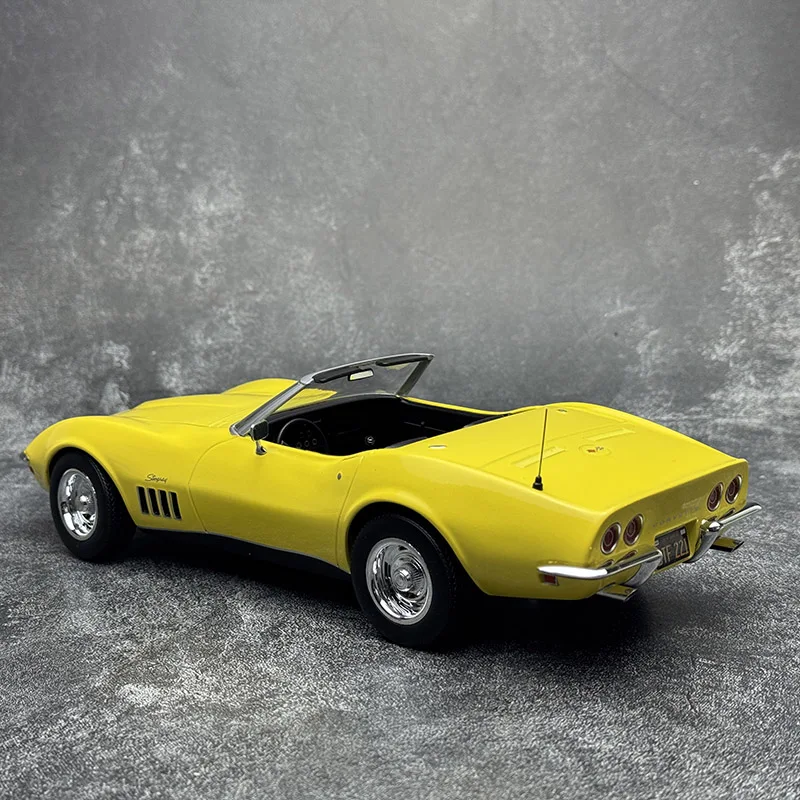 Модель спортивного автомобиля NOREV Diecast в масштабе 1:18, Chevrolet Corvette Sting Ray, реплика из сплава, игрушка для мальчика (art.: 3920d89e5d3fc) - 3920d89e5d3fc