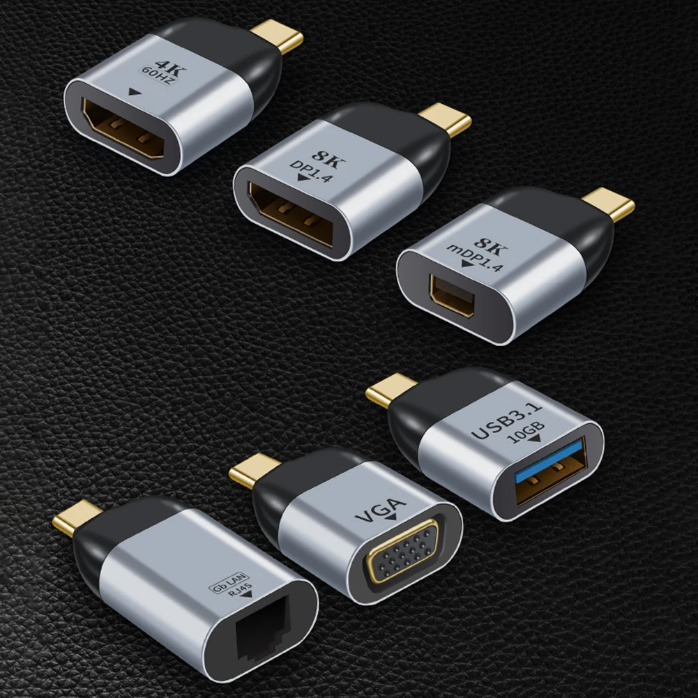 

60Hz Type-C HD Video Plug Converter USB Projector Mobile Phone Laptop Adapter Type-C Mobile Phone Interface Projection Adapter