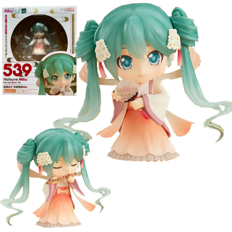 

Оригинальная аниме-фигурка, хорошая улыбка, ГК 539 нэндороид, Хатсуне, Мику, Вокалоид, урожай, луна, вер