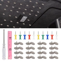 60pcs fixed car roof fasteners roof cloth fall off repair buckle roof cloth drooping fixed buckle car interior ceiling flannel