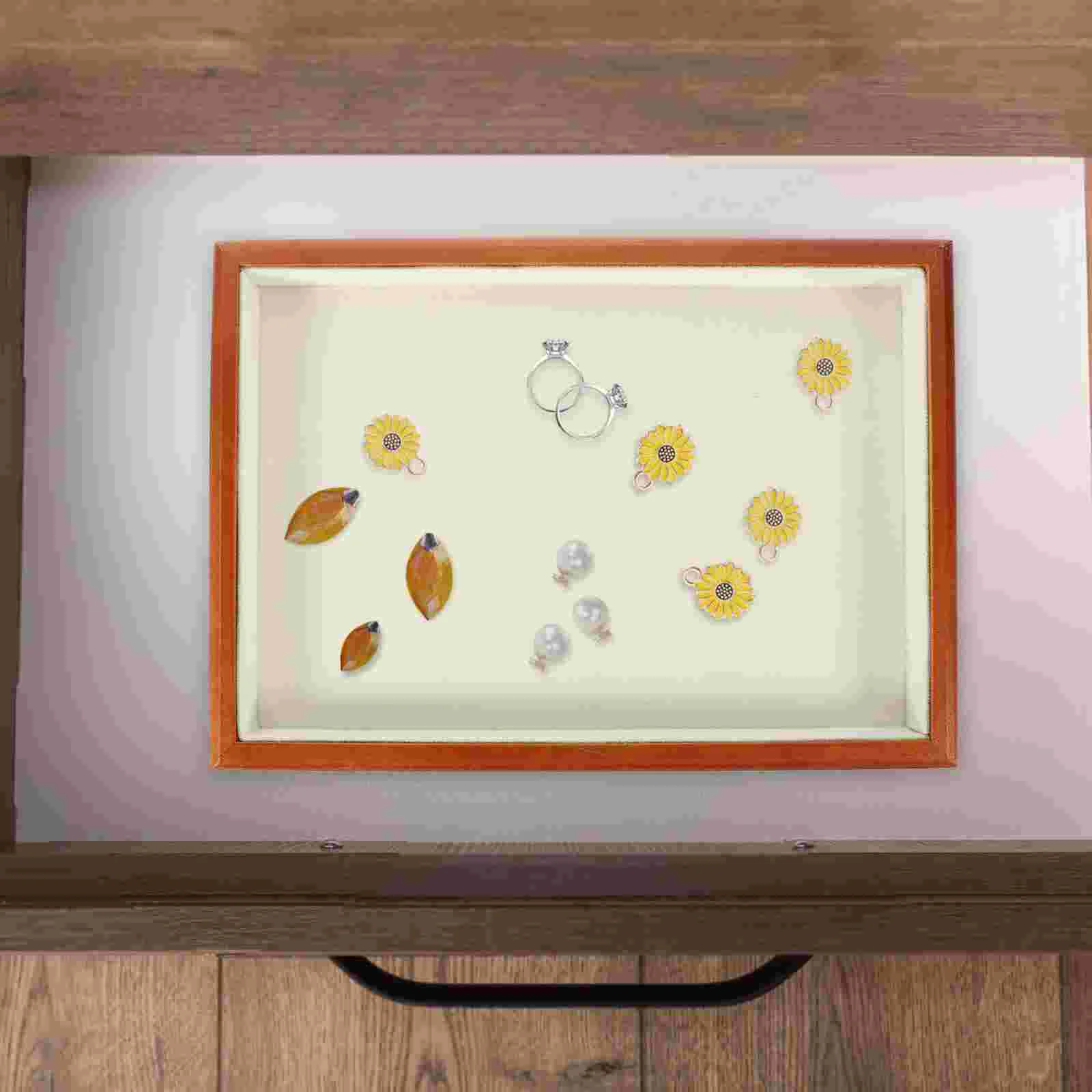 

Jewelry Tray Jewelry Storage Tray Rings Earrings Necklaces Bracelets Display Case Jewellery Wood Organizer