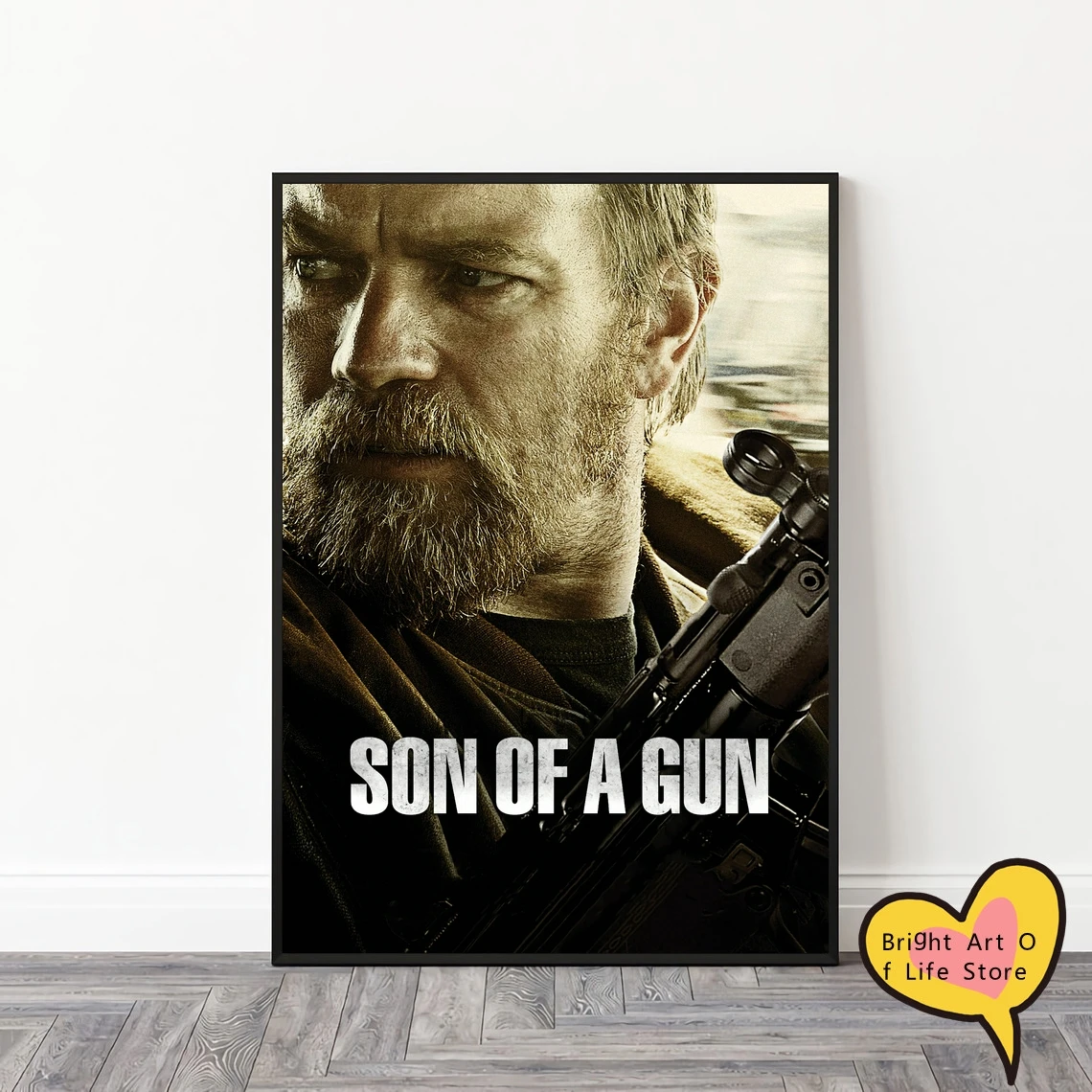 Классический постер с изображением сына пистолета (2014), фотопечать на холсте, настенное искусство, домашний декор (без рамки)