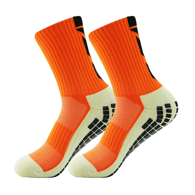 Men Football Socks Anti Slip Non Slip Suction Grip Cotton Sport Cycling Running Riding Socks