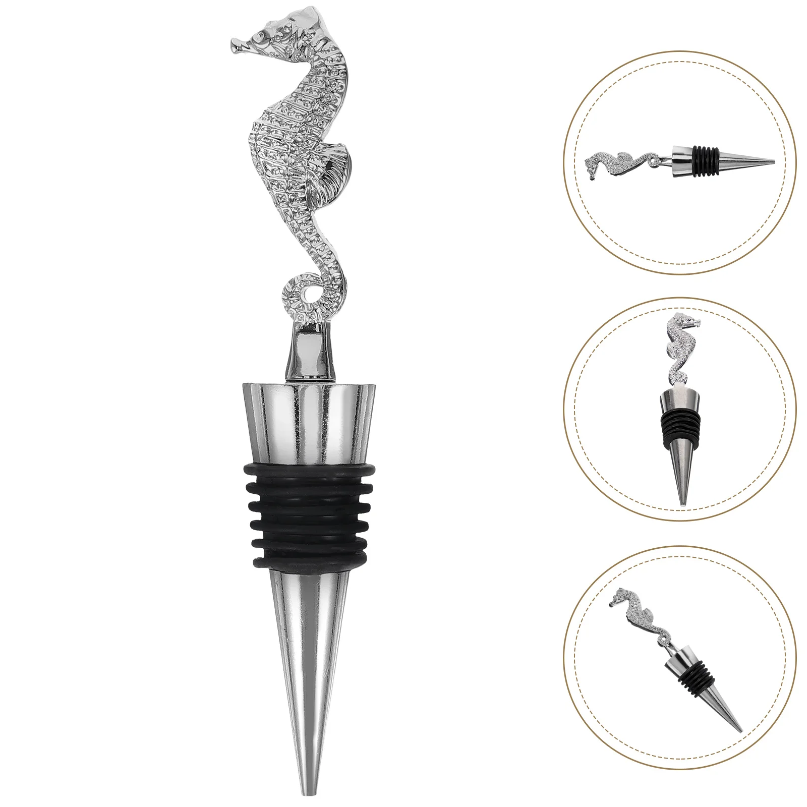 

Bottle Stopper Stopper Seahorse Shape Saver Wedding Favor Accessory
