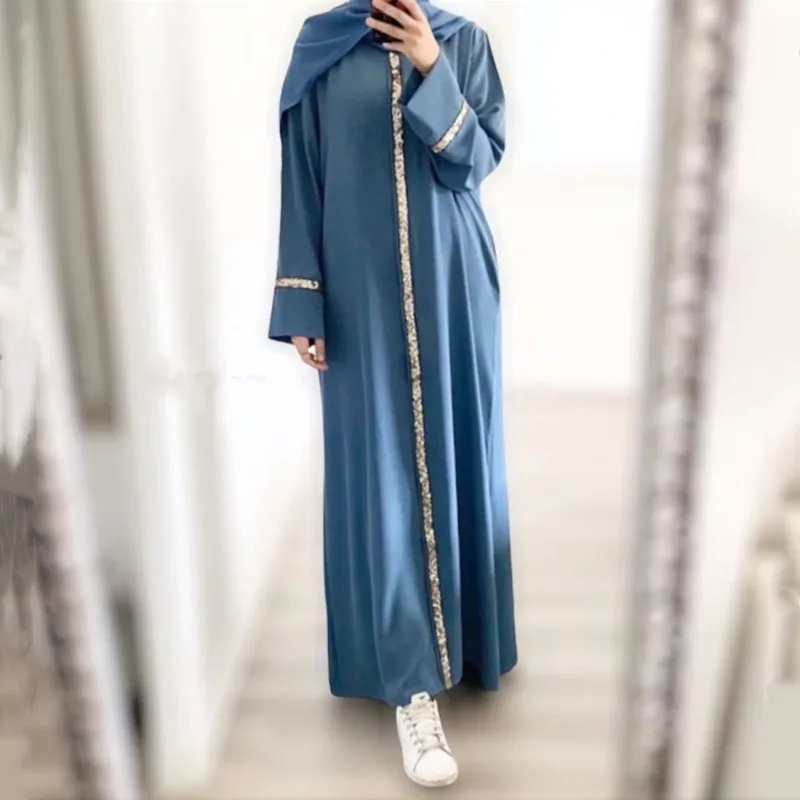 

Muslim Dress Women Dubai Abaya Turkey Hijab One Piece Prayer Jilbab Kaftan Robe Islam Clothing Abayas Long Sleeve Maxi Vestidos