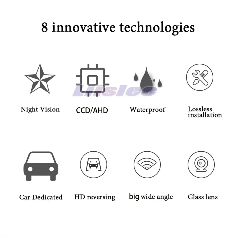 Для Mercedes Benz C W203 седан 2001 ~ 2007 Автомобильная задняя камера заднего вида CAM ночного