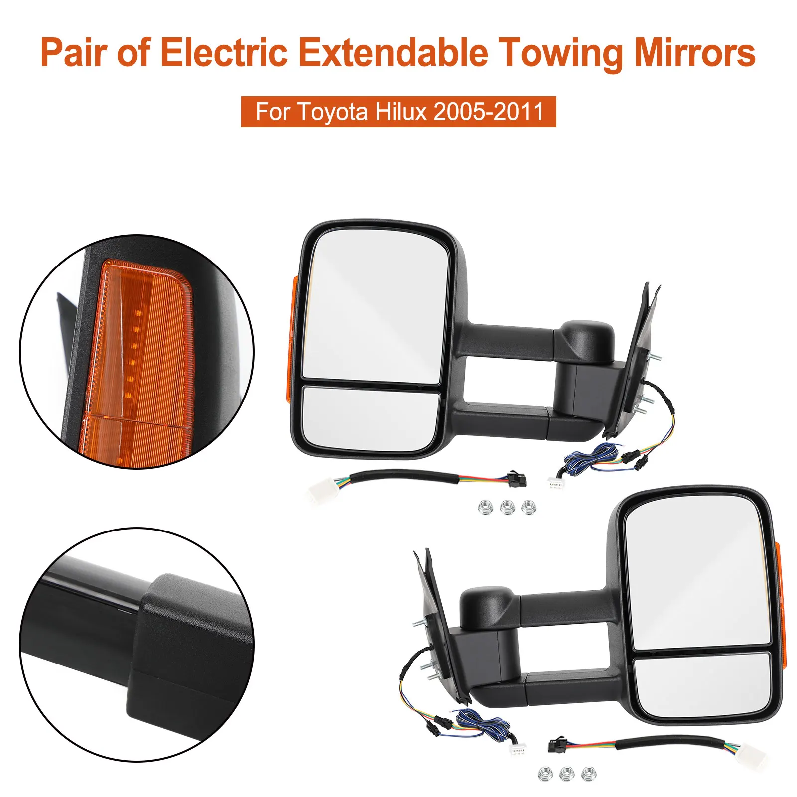 TOP 4 Best Towing Mirrors Toyota Hilux Brand 2022 Reviews