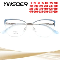 cat eye glasses frame womens eyeglasses frames luxury glasses optical prescription eyewear anti blue light myopia glasses 2022