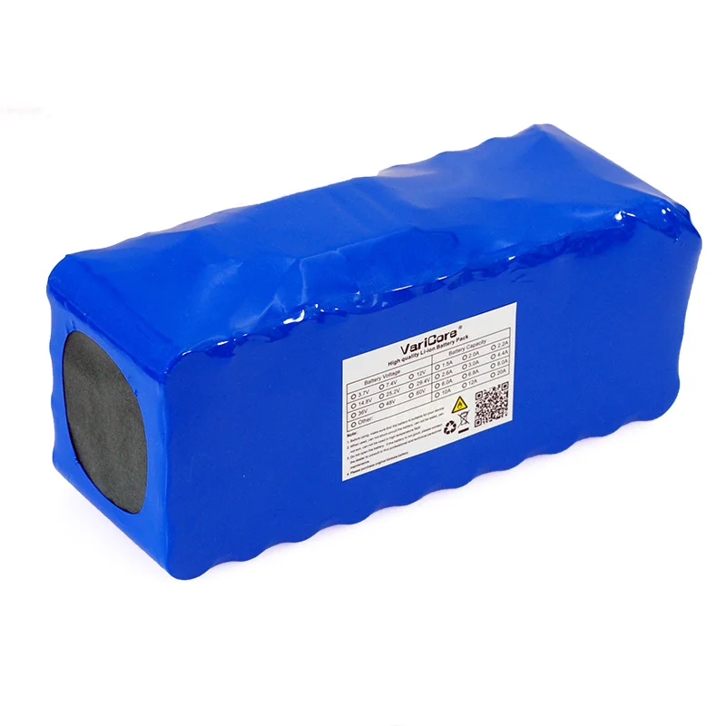 VariCore 36V 10000mAh 500W High Power Balance car 42v 18650 Lithium Battery Motorcycle Electric Car Bicycle Scooter with BMS | Электроника