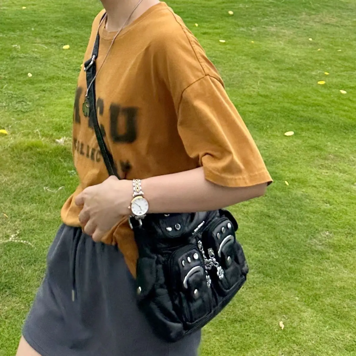 Винтажная женская сумка на плечо