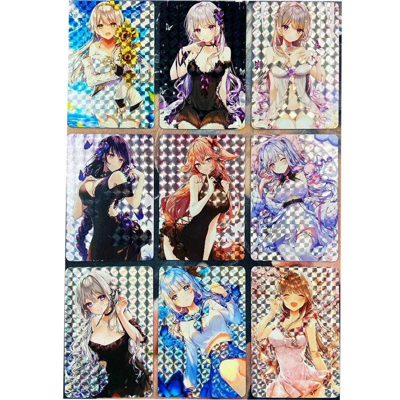 Genshin Impact DIY самодельная флэш-карта Raiden Shogun Yae Miko аниме игровой периферический