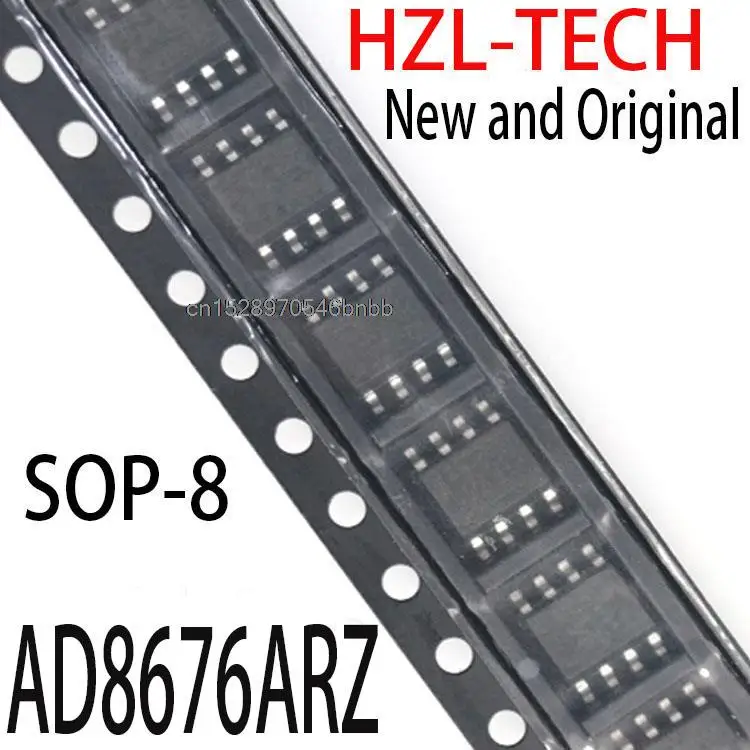 

5 шт. Новый и оригинальный SOP8 AD8676 SOP AD8676AR AD8676A SMD AD8676ARZ