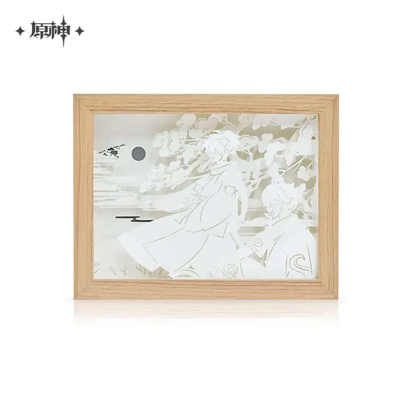 

Sunsyea Genshin Impact Official Merch miHoYo Original Authentic Paper Carving Lamp Kazuha Ningguang