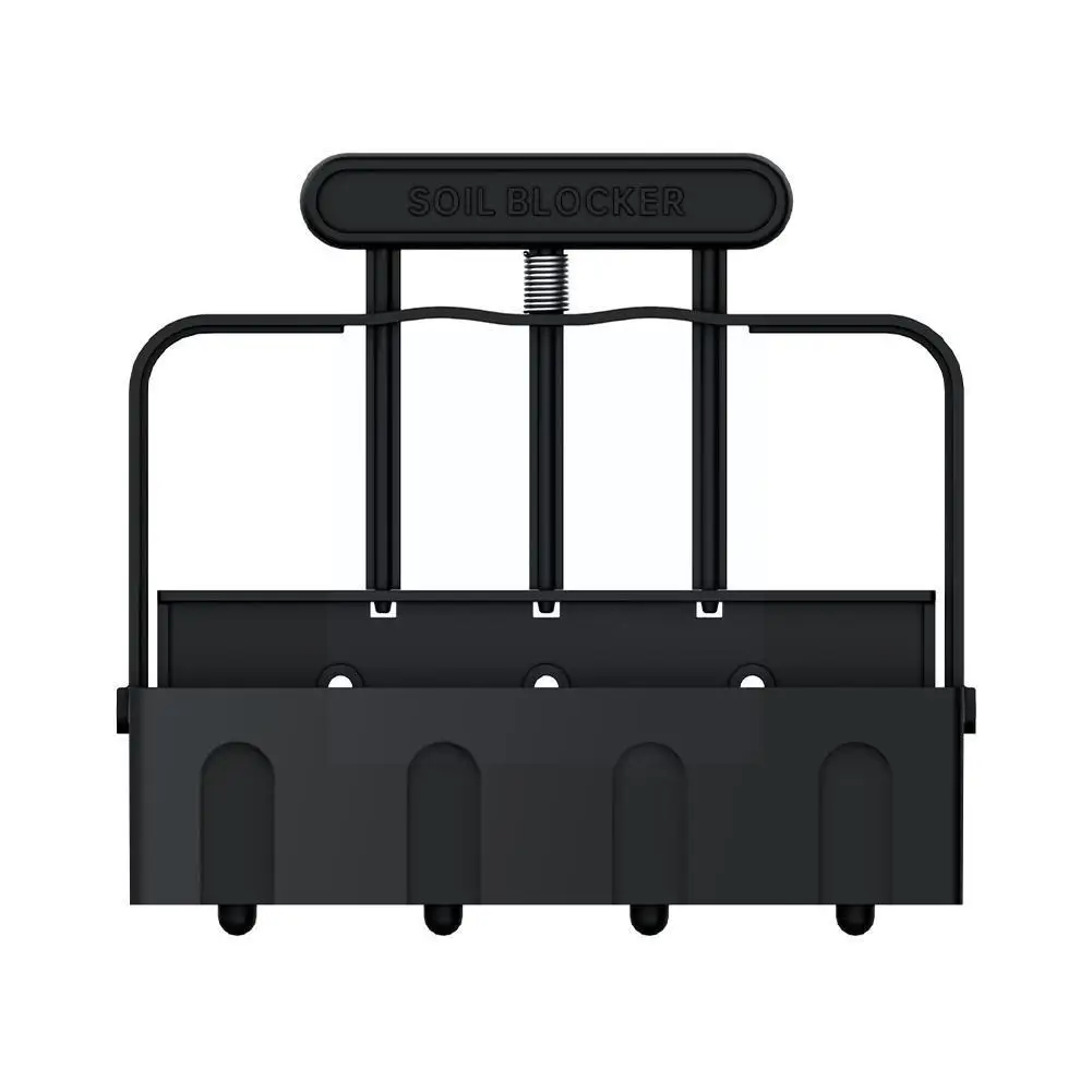 

Handheld Seedling Soil Block Maker 5x5cm Soil Blocker Soils Blocking Making Dibbers Seedlings Crock With Garden D9u5