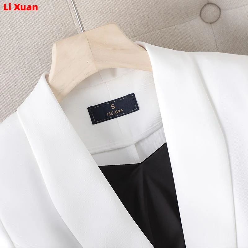 New Elegant Women Formal Suits For 2023 Summer High Quality Fashion Slim Casual Blazer And Pants Office Ladies Work Wear