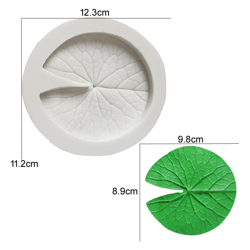 

Силиконовая форма для торта в форме листа лотоса
