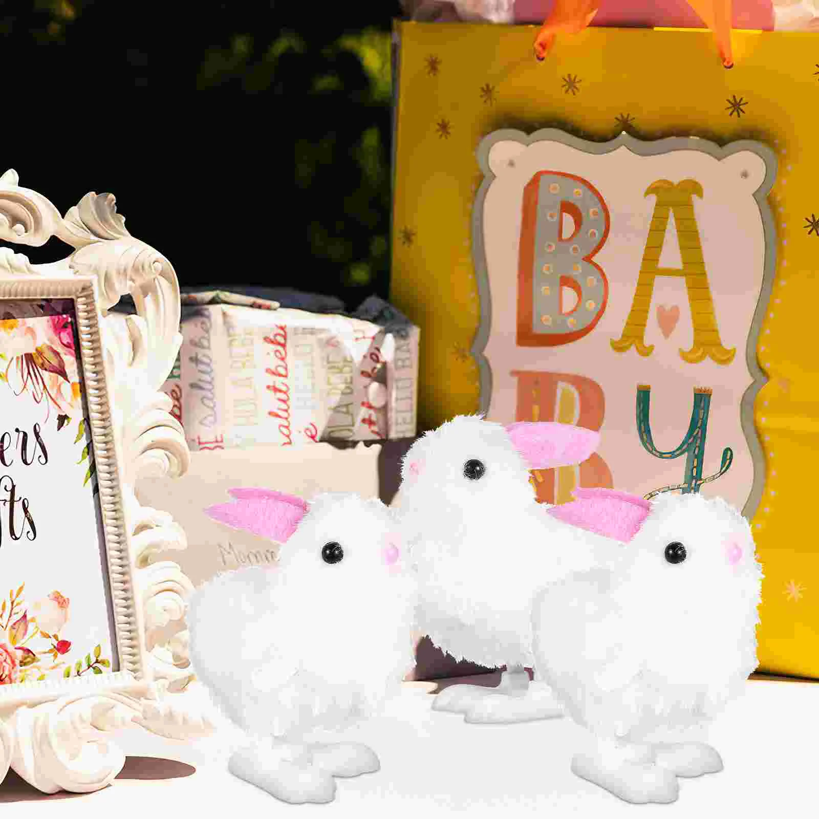 12 шт. цепочка для прыжков в виде кролика яйцо прыгающий кролик игрушки заводная