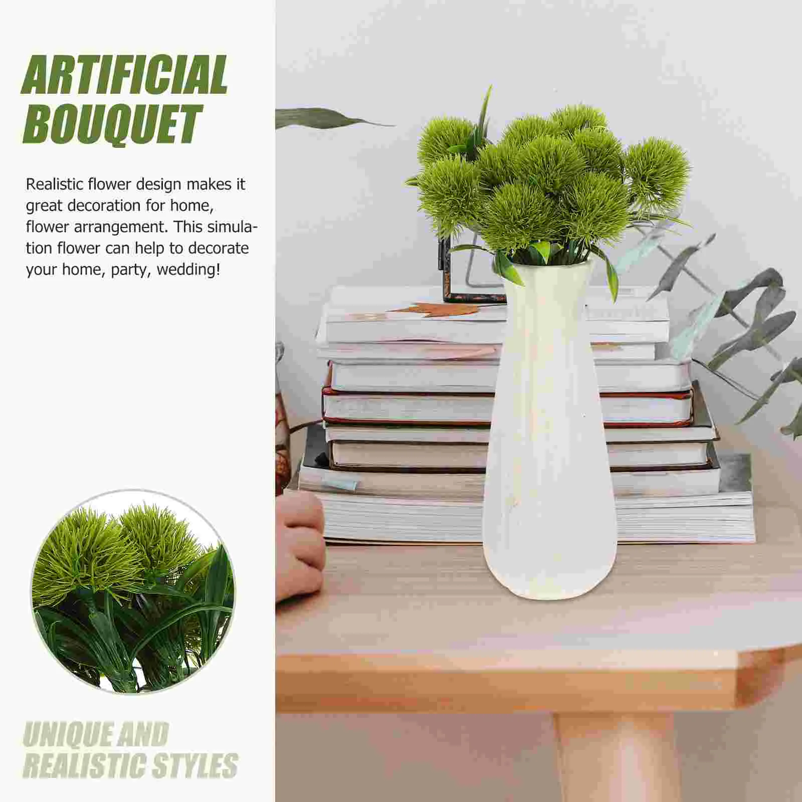 10 шт. искусственные уличные растения искусственный одуванчик реалистичные